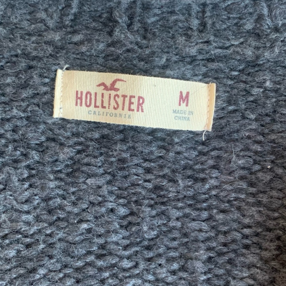 HOLLISTER open front cardigan wrap sweater. Womens size medium - Picture 8 of 9